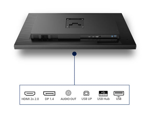 PHILIPS 32B1N3800/00 Ecran 31.5p UHD LED 16:9 VA 60Hz 2xHDMI 2.0 DP 1.4