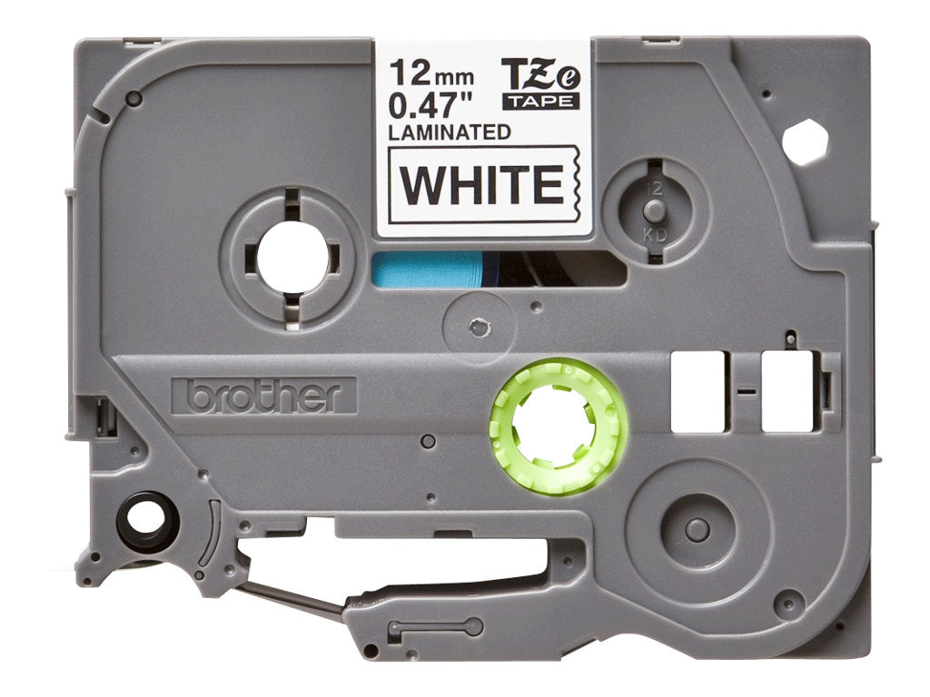 Tape/12mm black on white f P-Touch TZE
