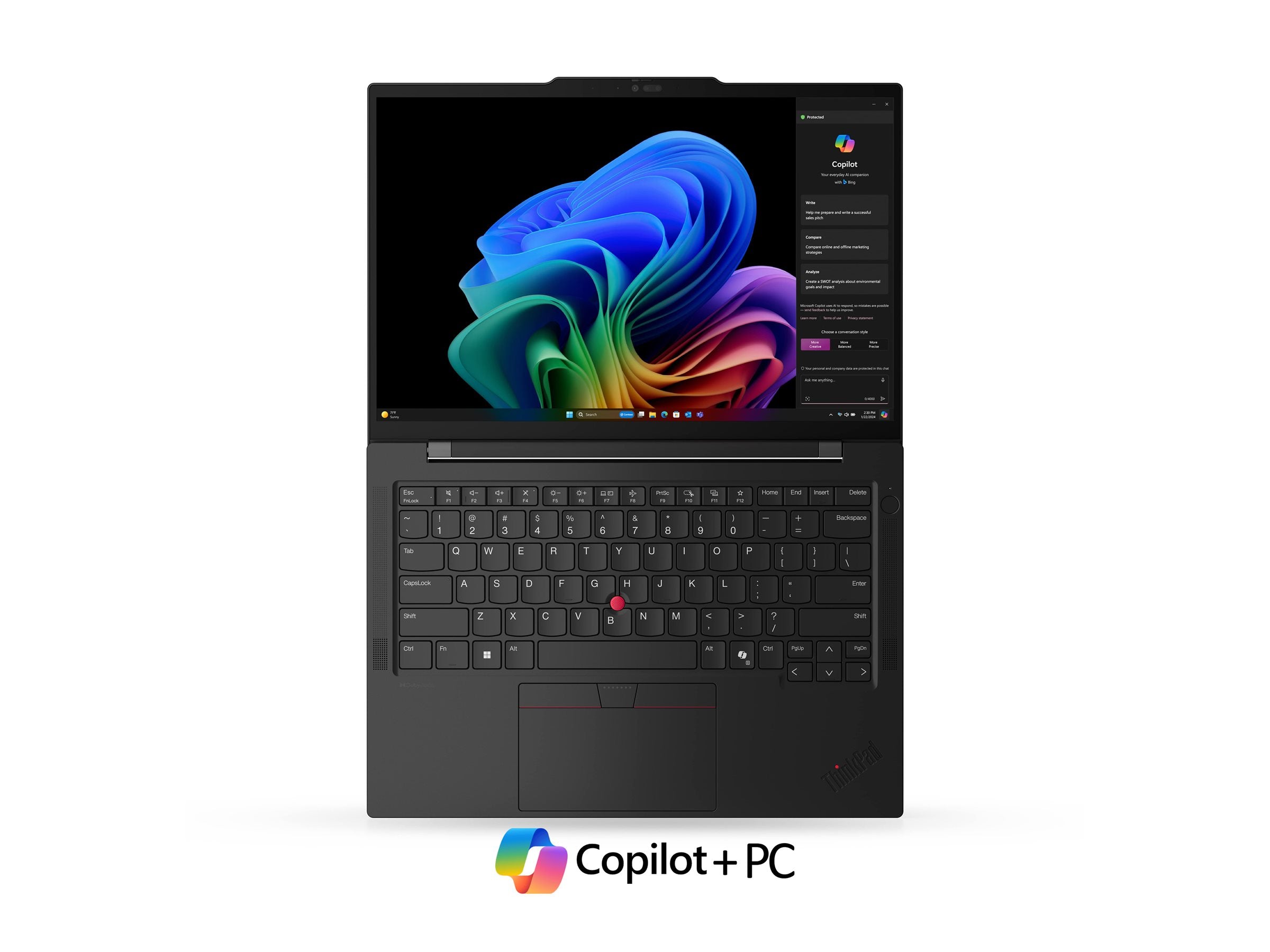 LENOVO ThinkPad - T14s - G6 - 14p WUXGA - Qualcomm - Snapdragon X Elite - W11Pro - 32Go RAM - 1To SSD - Copilot+ PC