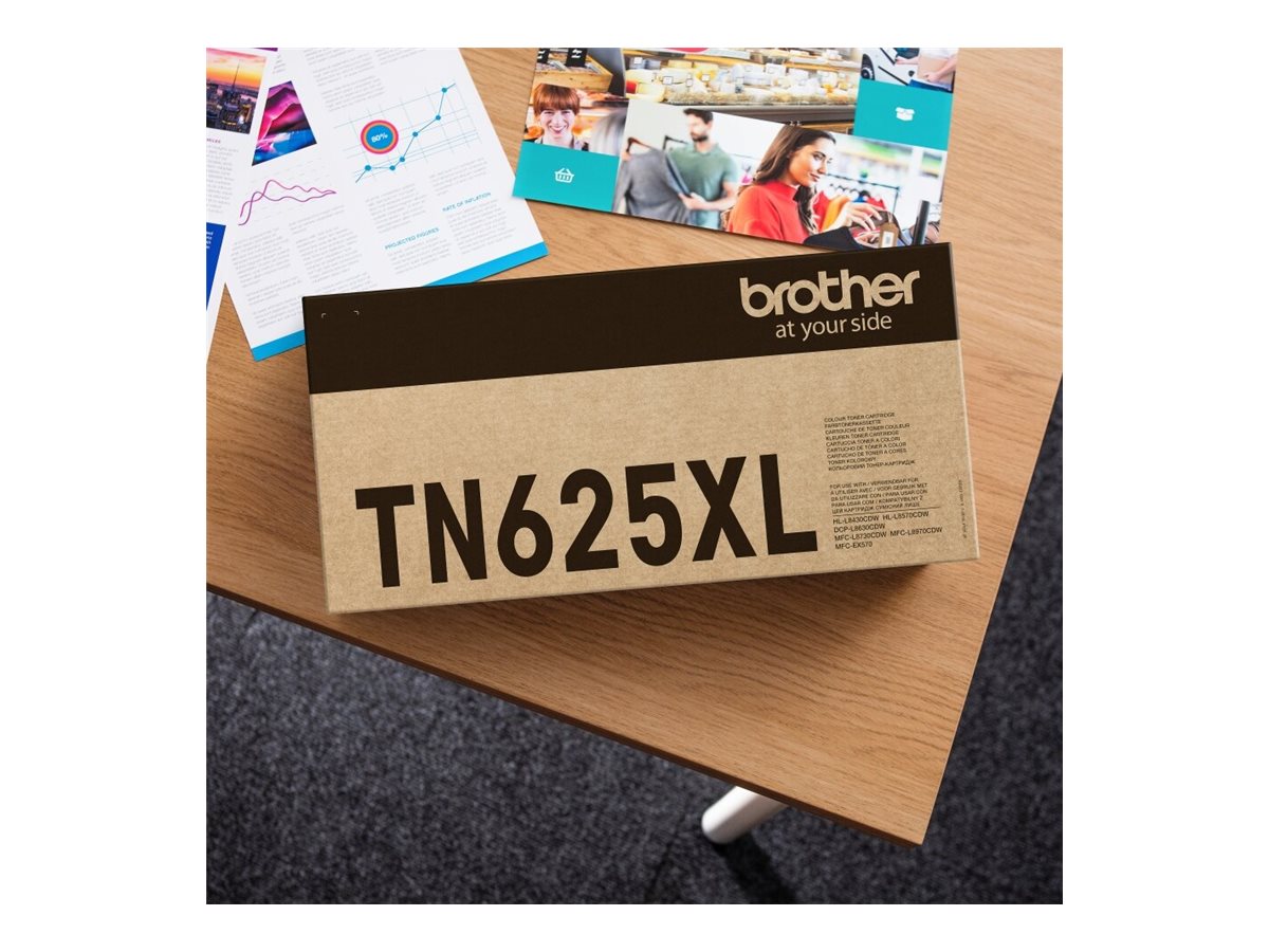 BROTHER TN-625XLM HY Magenta Toner Cartridge 4.5K