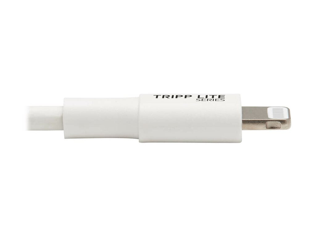 EATON TRIPPLITE USB-C to Lightning Sync/Charge Cable M/M MFi Certified USB cable 24 pin USB-CM to LightningM USB 2.0 20V 3A 90cm