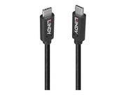 LINDY 1m USB 3.2 Type C Cable 20Gbps 100W PD GRS