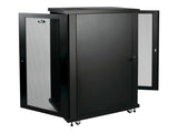 EATON TRIPPLITE SmartRack 24U Mid-Depth Half-Height Rack Enclosure