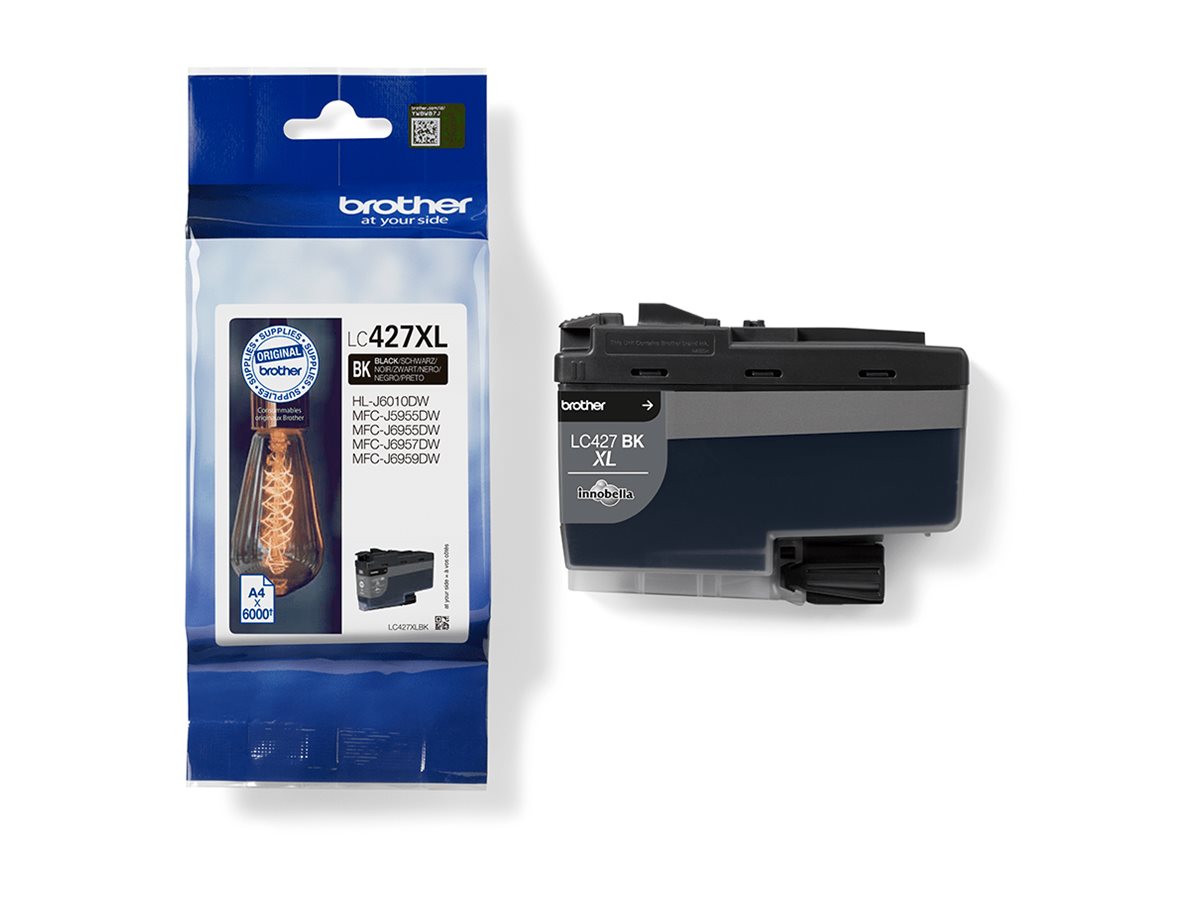 BROTHER Black Ink Cartridge - 6000 Pages