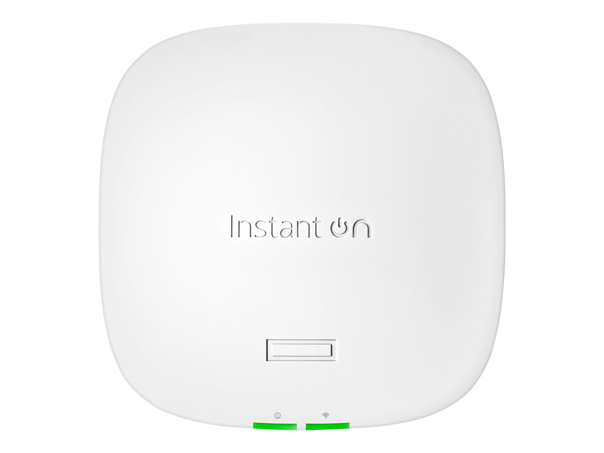 HPE Networking Instant On AP32 (EU) Borne daccès sans fil Wi Fi 6 Wi Fi 6E 2.4 GHz 5 GHz 6 GHz montable au plafond/mur