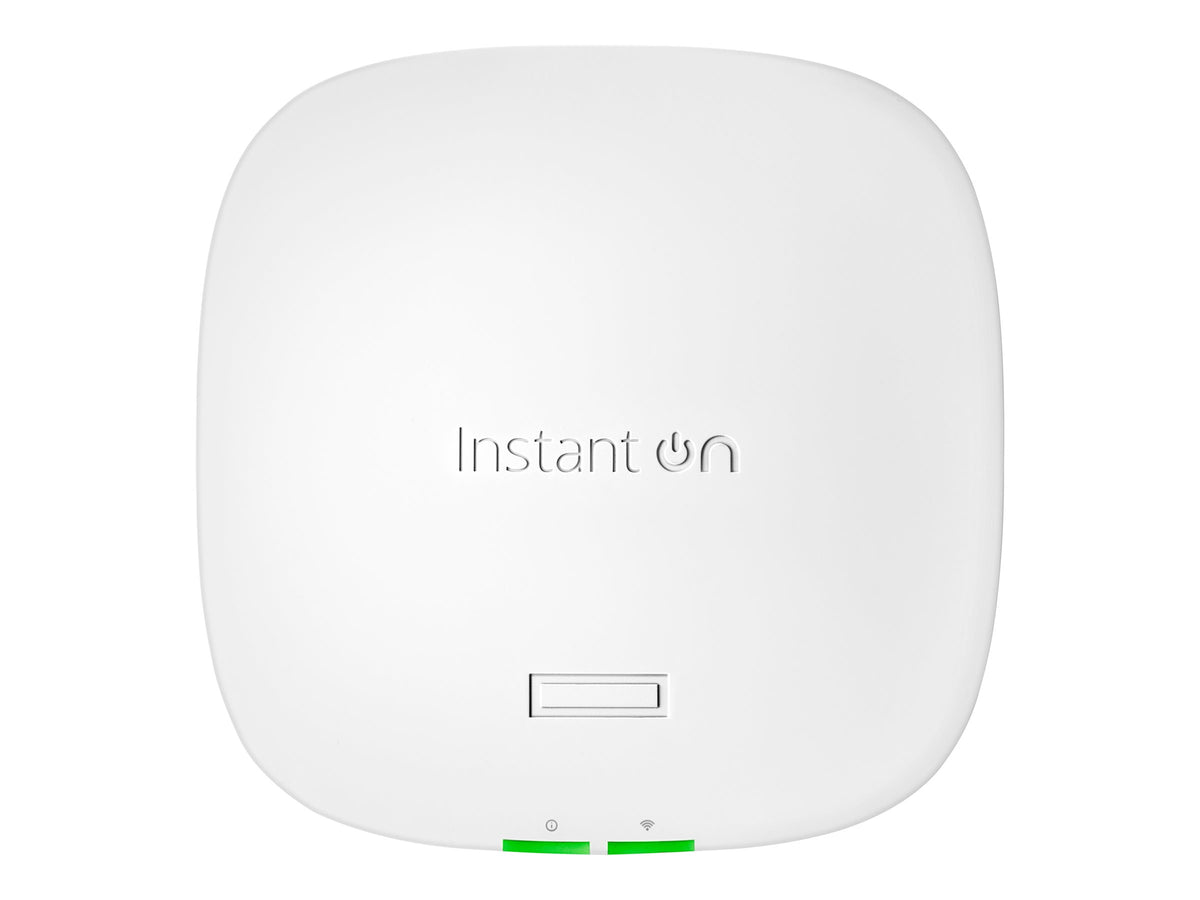 HPE Networking Instant On AP32 (EU) Borne daccès sans fil Wi Fi 6 Wi Fi 6E 2.4 GHz 5 GHz 6 GHz montable au plafond/mur