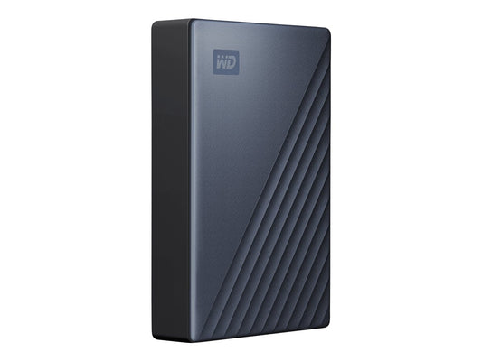 WD My Passport Ultra 5To Blue USB-C/USB3.0 HDD 2.5p Metal finish RTL portable extern