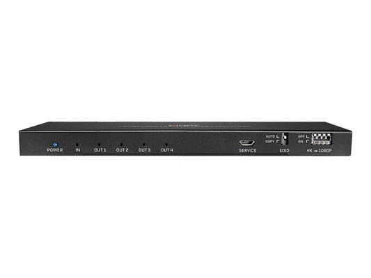 LINDY 4 Port HDMI 2.0 4K60 Splitter - 18GBit/s HDMI 2.0 with Audio