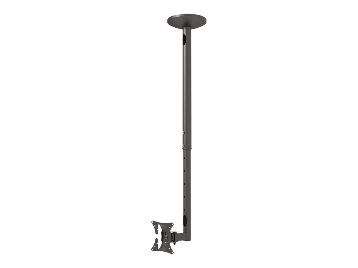 NEOMOUNTS FPMA-C050BLACK Support de plafond pour écran de 10-30p - h 60-85 cm