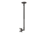 NEOMOUNTS FPMA-C050BLACK Support de plafond pour écran de 10-30p - h 60-85 cm