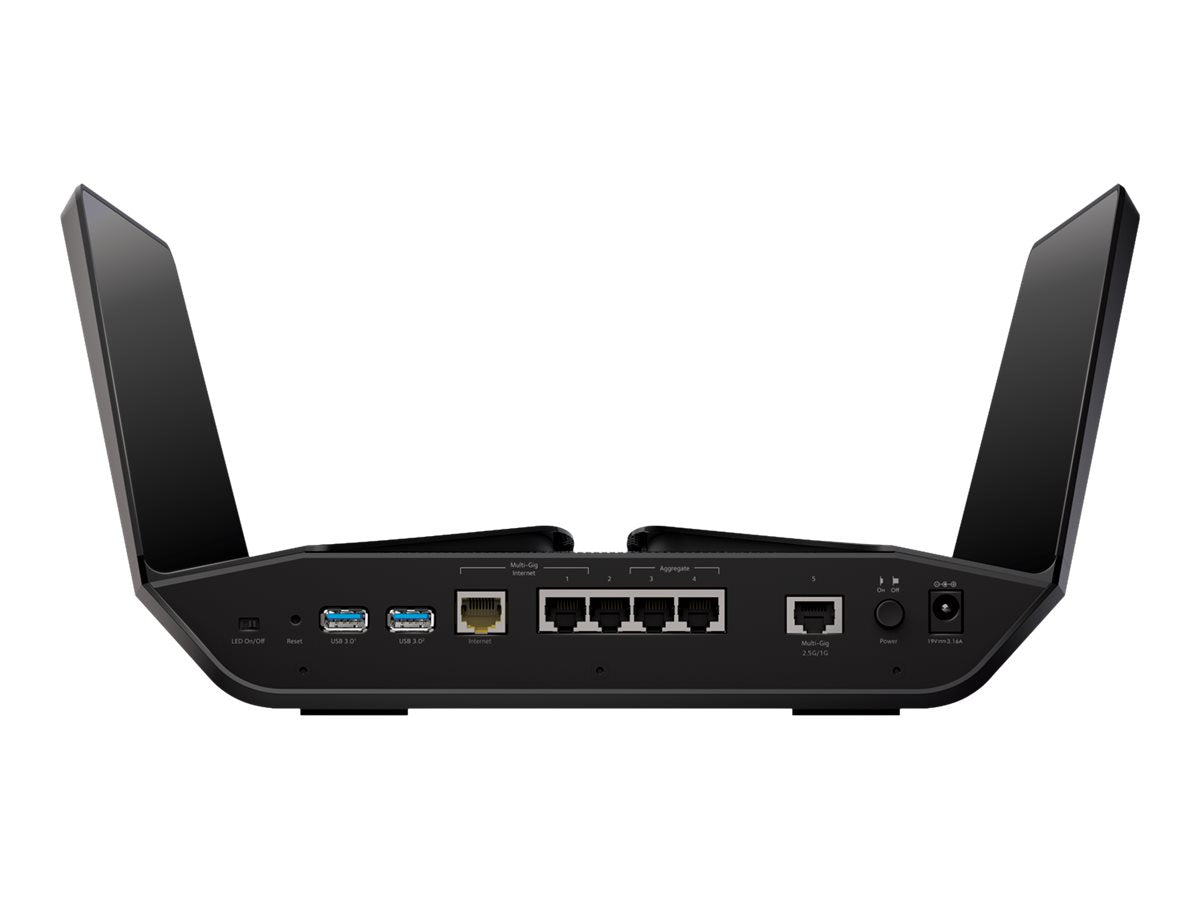 NETGEAR 5PT AXE11000 WIFI 6E TRI-BAND ROUTER