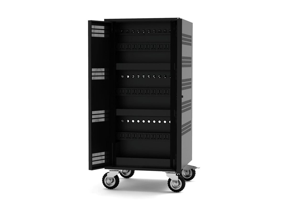 PORT DESIGNS CHARGING CABINET 30 NOTEBOOKS RACK 19p 1U
