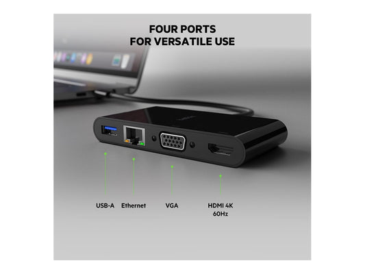 BELKIN Adaptateur USB-C HDMI VGA USB-A