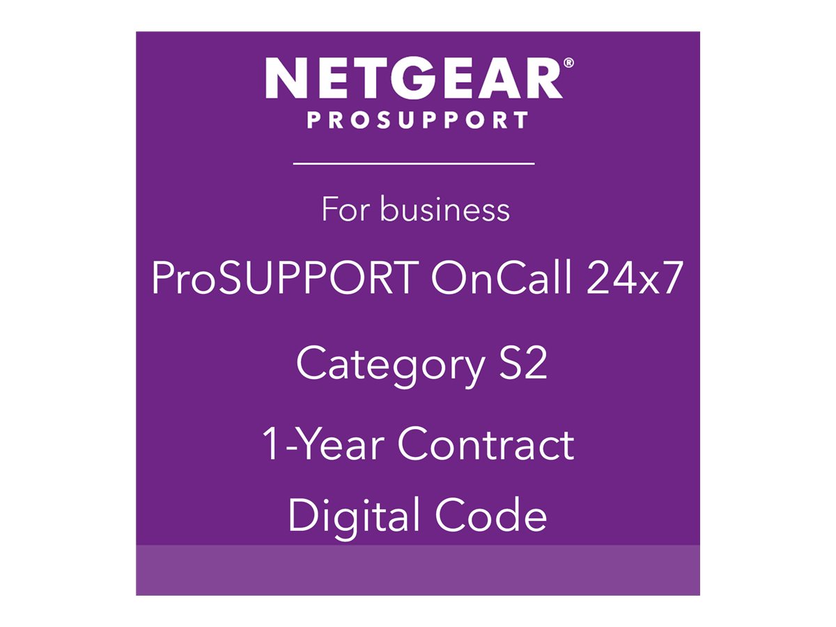 NETGEAR ONCALL 24x7 CATEGORY S2 1YR