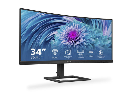 PHILIPS 346E2CUAE/00 34p Curved VA WLED 3440x1440 21:9 300cd/m2 4ms 100Hz HDMI DP1.2