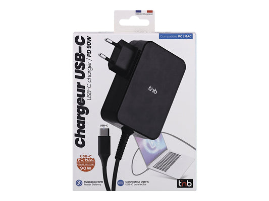 TNB 90W USB-C Charger With Wall Outlet