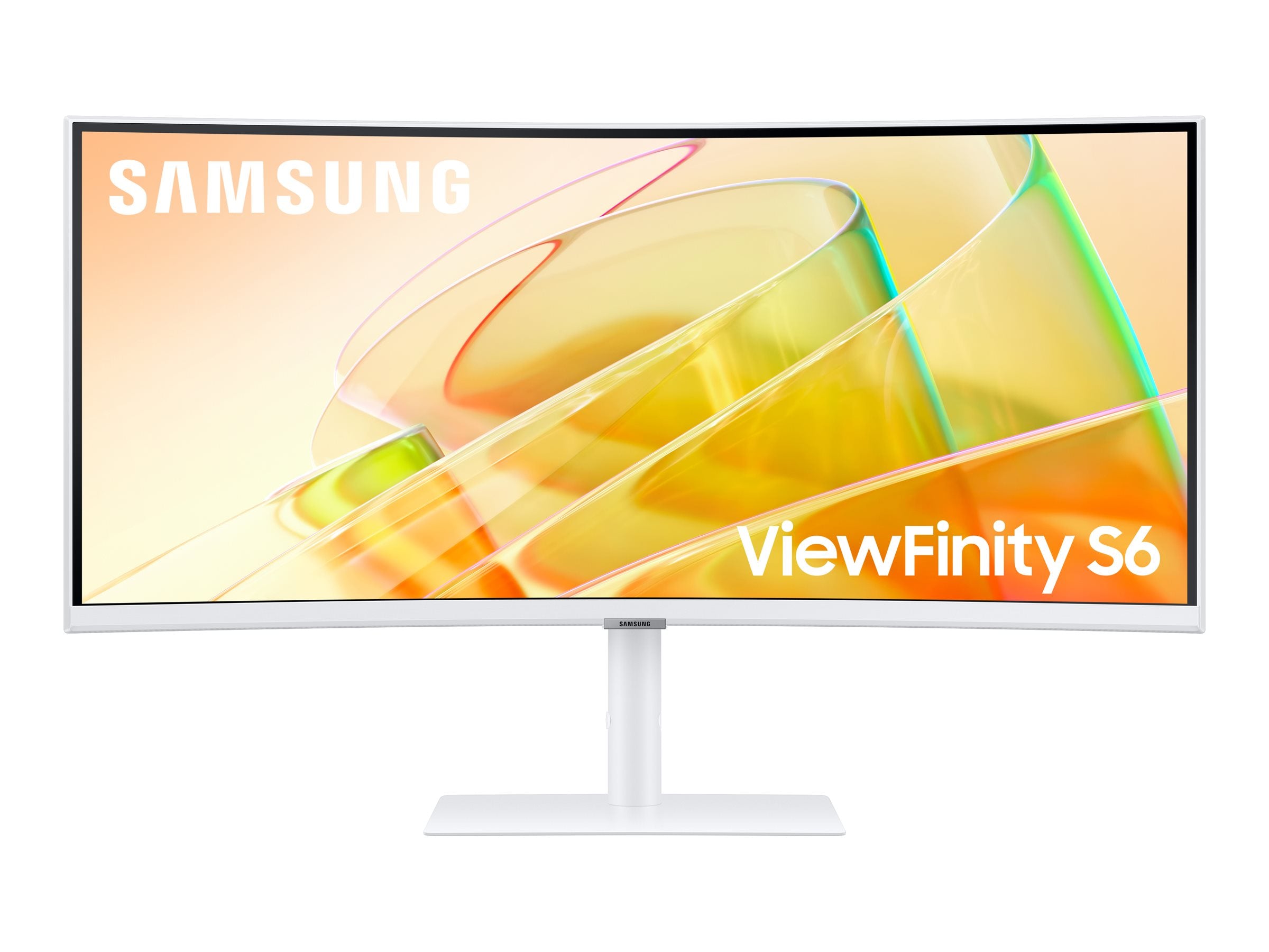 Samsung ViewFinity S65TC - Ecran incurvé -34''- 3440 x 1440 UWQHD- @ 100Hz - VA - HDR10-2x Thunderbolt 4 90W- DP- LAN- Blanc
