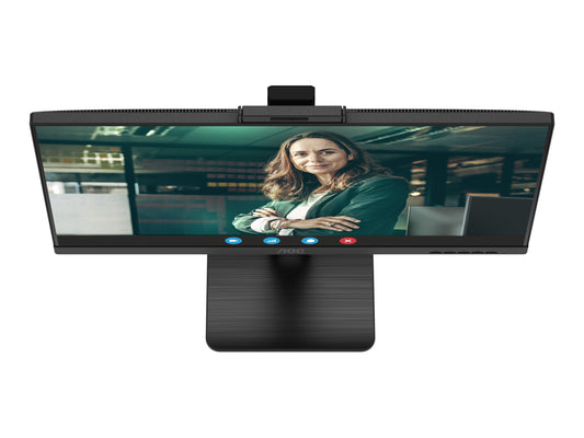 AOC 24P3QW Ecran 24"  1920 x 1080 Full HD (1080p) @ 75 Hz - IPS - 300 cd/m² - 1000:1 - 4 ms - 2xHDMI, DisplayPort - HP - WEBCAM
