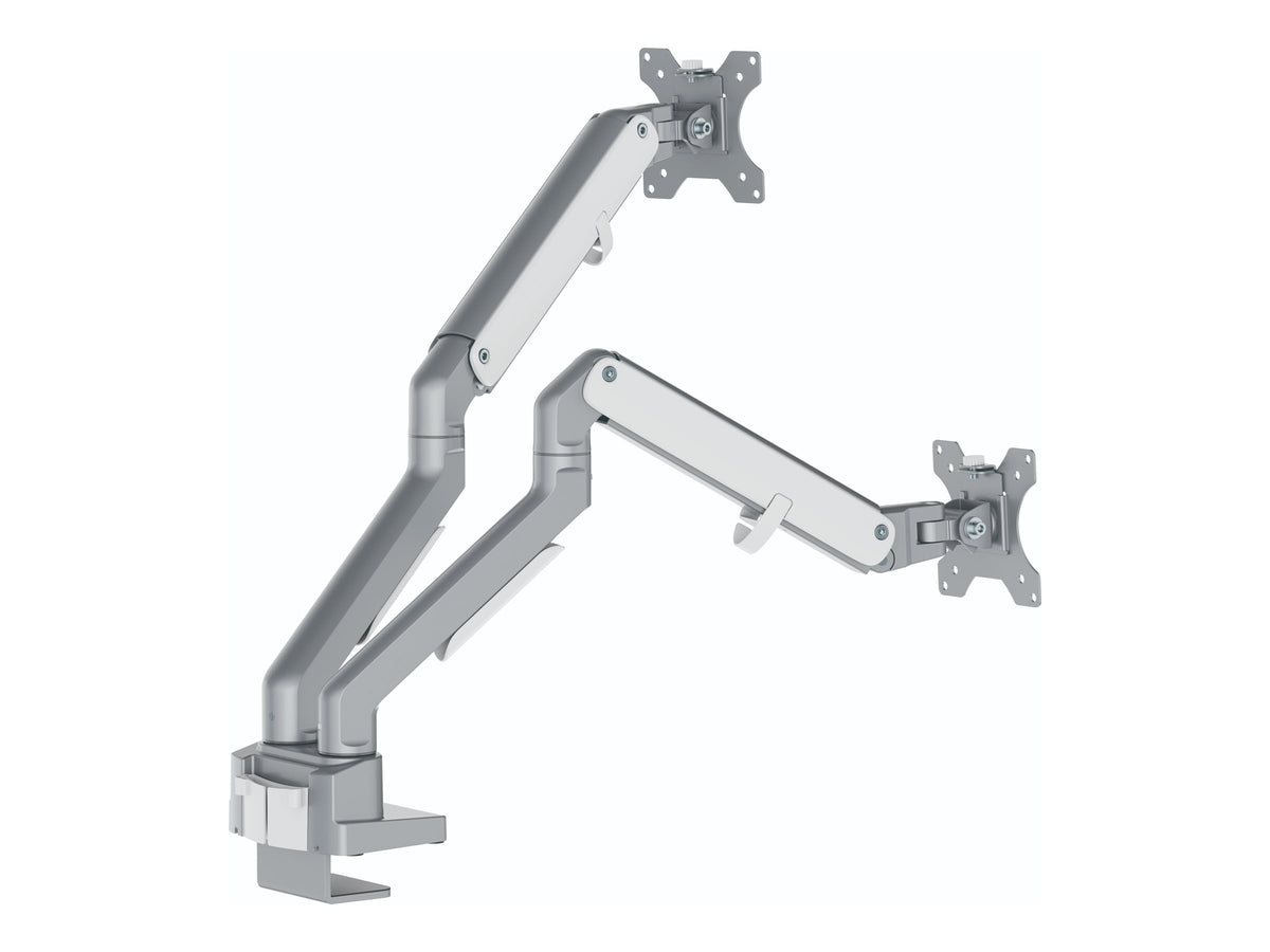 URBAN FACTORY Flexee Dual Dual Spring Monitor Arm - White
