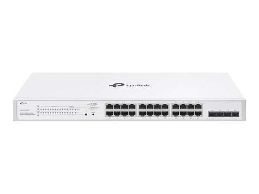 TP-LINK 28-Port Gigabit Smart Switch with 24-Port PoE+