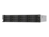 QNAP TS-h1277AXU-RP-R5-16G 2U 12-bay NAS AMD Ryzen 5 Pro 7645 6C/12T boost up to 5.1GHz 16Go DDR5 non-ECC RAM