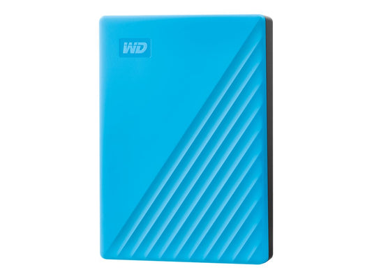 WD My Passport 4To portable HDD USB3.0 USB2.0 compatible Blue Retail