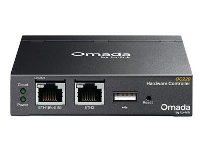 TP-LINK Omada Hardware Controller 2x 10/100/1000 Mbps Ethernet Ports 1x USB 2.0 Port 1x Micro USB Port