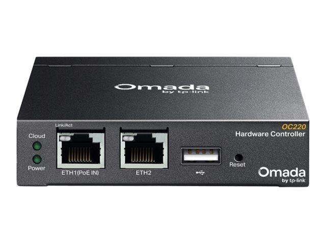 TP-LINK Omada Hardware Controller 2x 10/100/1000 Mbps Ethernet Ports 1x USB 2.0 Port 1x Micro USB Port