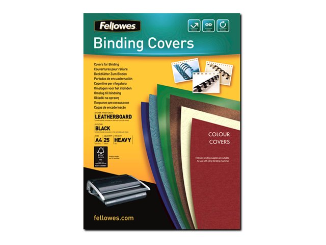FELLOWES DELTA COUVERTURES A4 BLANC X 25