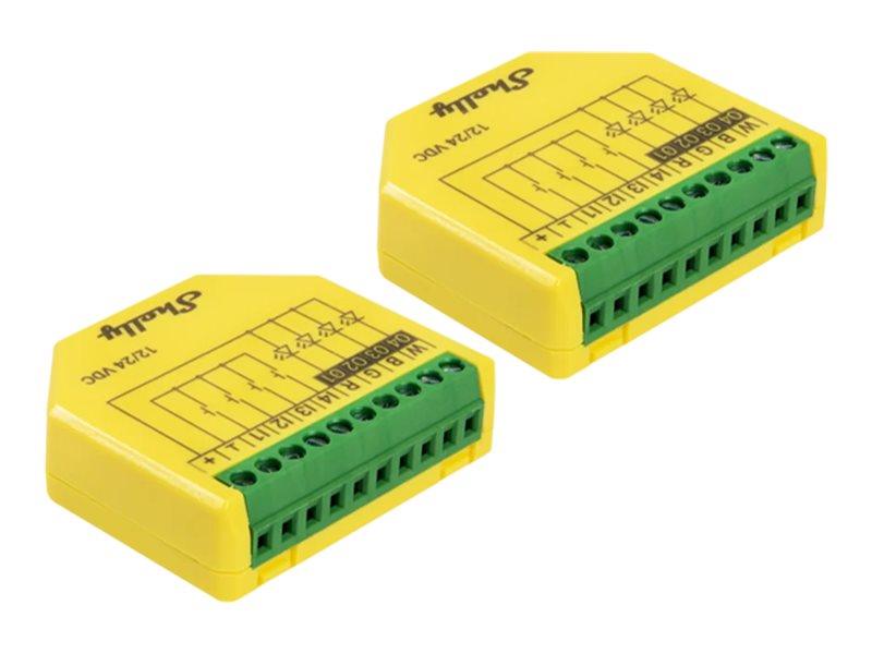 SHELLY Plus RGBW PM 2-Pack WLAN LED Controller