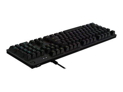 LOGITECH G512 CARBON LIGHTSYNC RGB Mechanical Gaming Keyboard with GX Brown switches - CARBON - (UK) - INTNL