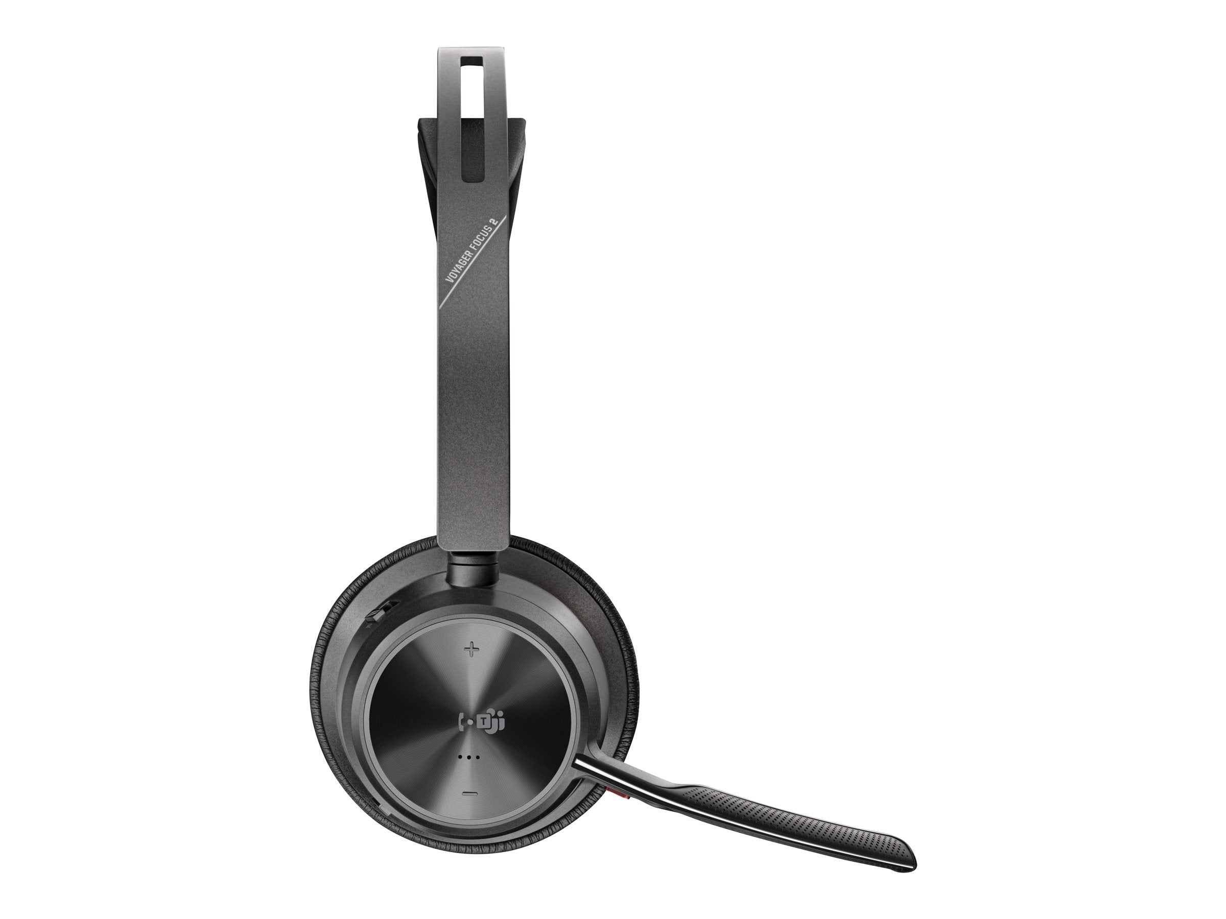 HP Poly Voyager Focus 2 Microsoft Teams Certified USB-C Bluetooth Headset +USB-C/A Adapter