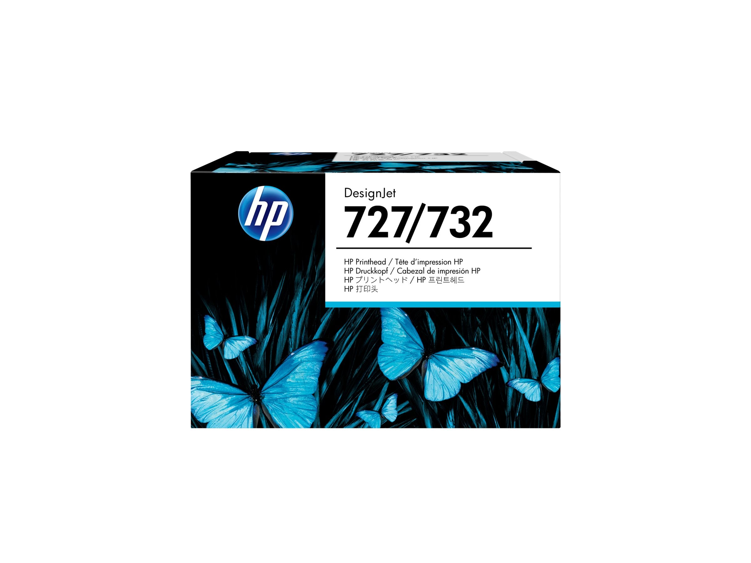 HP 727 original printhead B3P06A black and colour standard capacity 1-pack