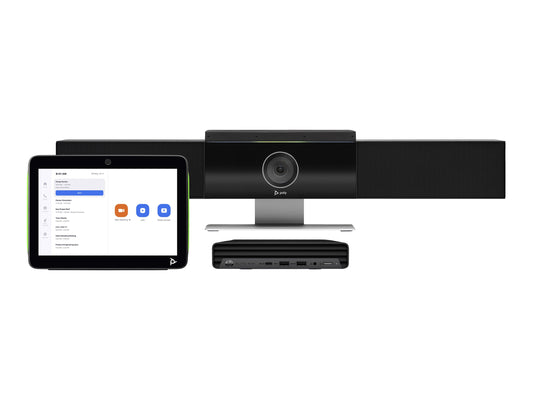 HP Poly Zoom Room Base Kit HP Mini PC w/TC10 (ABB)