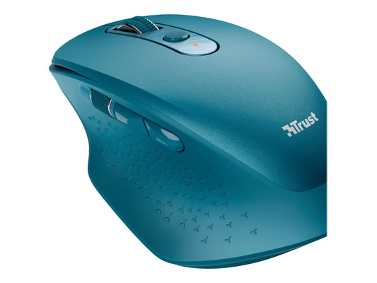 TRUST Souris sans fil OZAA Compact multi-connexion - Bleue