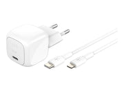 BELKIN 30W USB PD Wall Charger with PPS WHT w/1m C-LTG