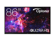 OPTOMA 3863RK ENI 86p - 4K UHD 3840x2160 multitouch 40pts android/50pts Win - 450cd/m2 8Go/64Go 6ms haut-parleurs