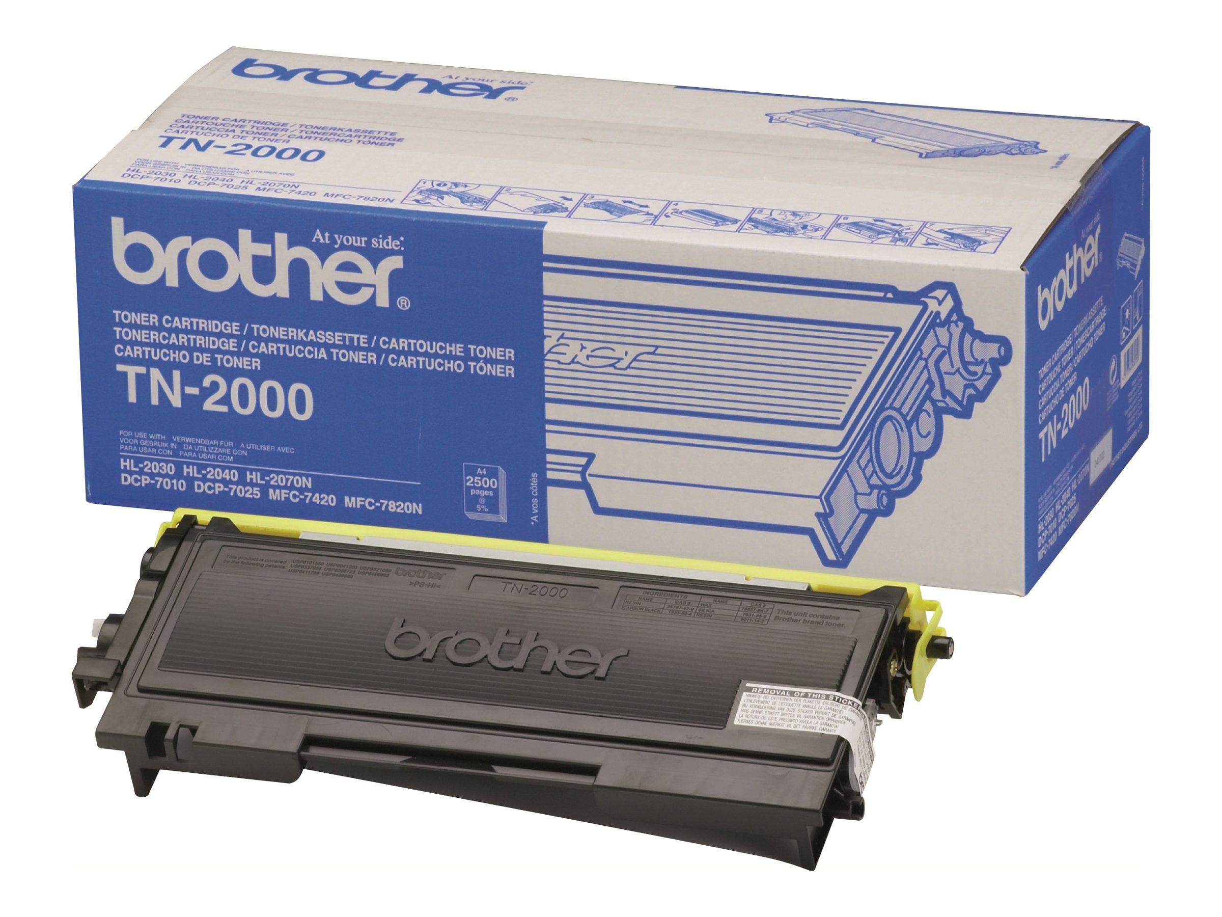 BROTHER KIT TONER (2500P A 5 percent) POUR HL2030/ 2040/2070N/DCP2010