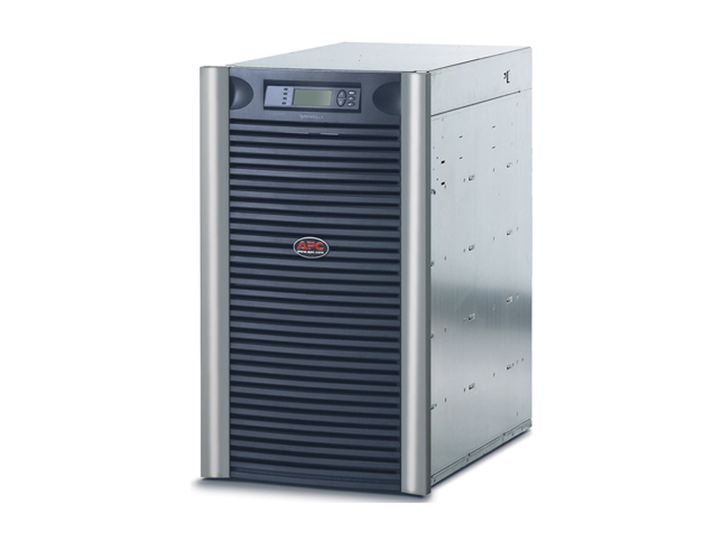 APC Symmetra LX 12kVA Scalable to 16kVA N+1 Power Rack AC 208/240V 12000VA Ethernet 10/100 oc 13 19U 19 BK silver