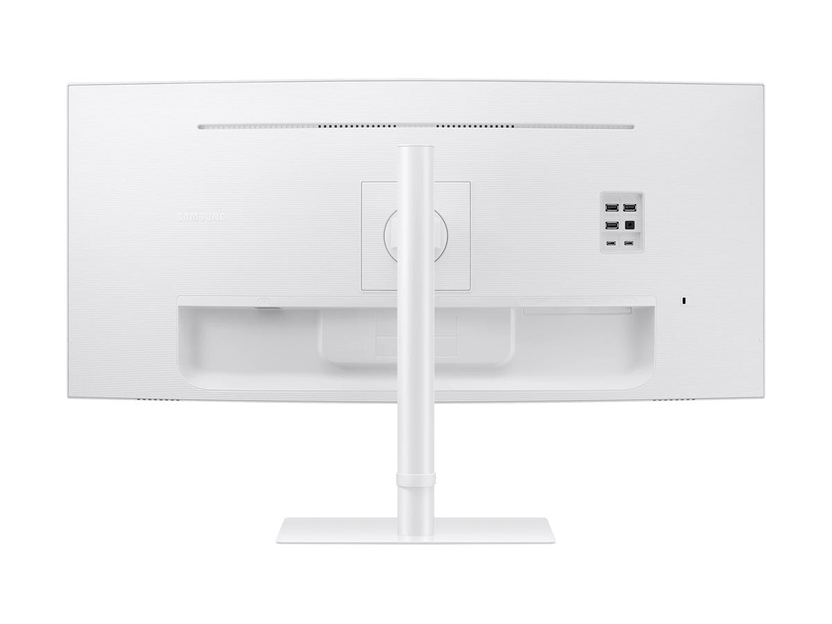 Samsung ViewFinity S65TC - Ecran incurvé -34''- 3440 x 1440 UWQHD- @ 100Hz - VA - HDR10-2x Thunderbolt 4 90W- DP- LAN- Blanc