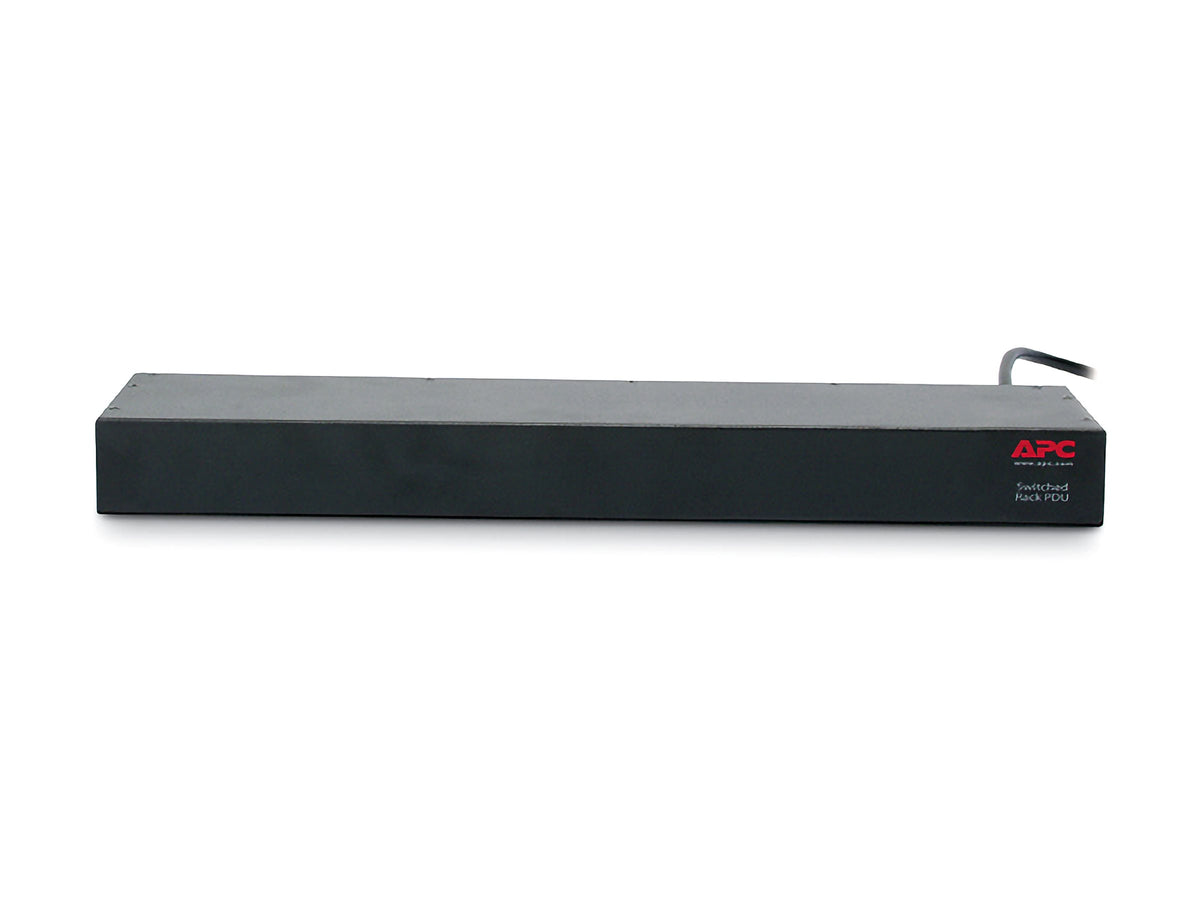 APC Switched Rack PDU Rack AC 208-230V Ethernet RS-232 input IEC 60320 C20 oc 8 power IEC 60320 C13 1U 2.49m cord