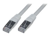 MCL Cordon Cat 5 RJ45 F/UTP - 1m Gris