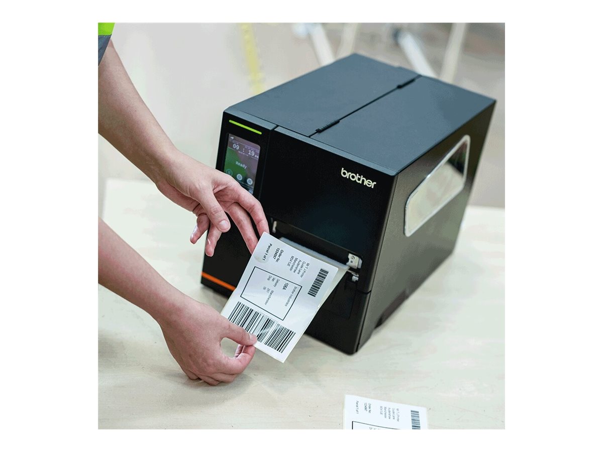 BROTHER TJ-4020TN Label printer direct thermal 12cm 203dpi 254mm/sec USB 2.0 LAN serial USB host