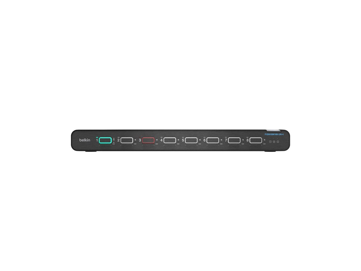 BELKIN 8Port Single Head DP/HDMI to DP/HDMI Video Secure Desktop KVM Switch PP4.0