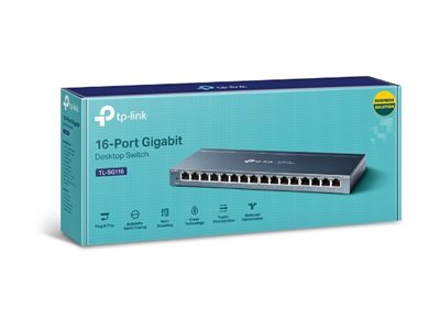16-Port Gigabit Desktop Switch