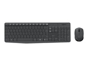 LOGITECH MK235 wireless Keyboard + Mouse Combo Grey (ESP)- Spanish Layout