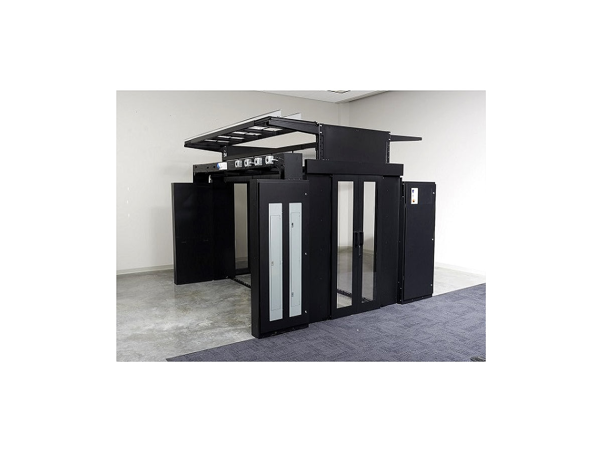 APC HyperPod Frame 4ft Aisle End Panel x2 Tall Frame