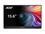 ACER Moniteur Portable PM161QB1bmiuux 15.6p LED IPS 16:9 FHD 60Hz Dalle Flat HDMI 1.4 + 2xType-C Garantie 2ans Standard