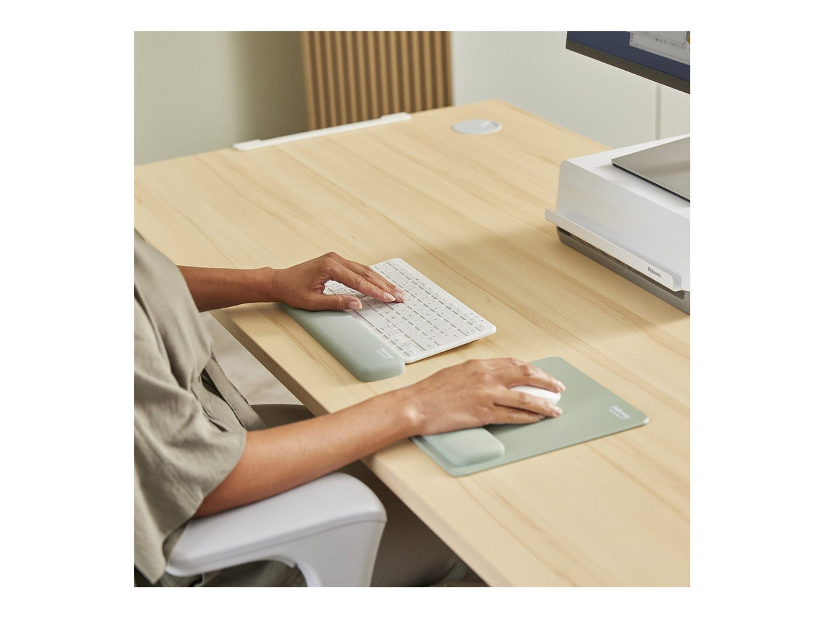 FELLOWES Tapis de souris repose-poignets Breyta  SAUGE