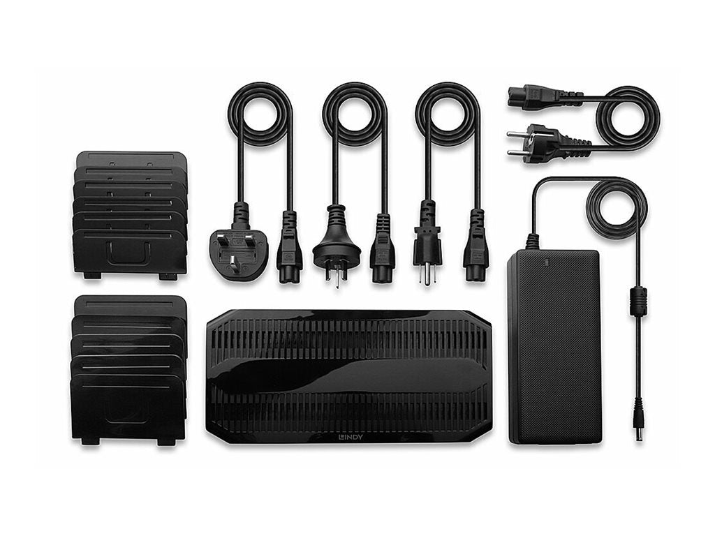 LINDY 120W 10 Port USB Charging Station